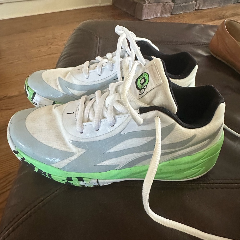 Kids LaMelo Ball Puma O’s worn twice. No box.